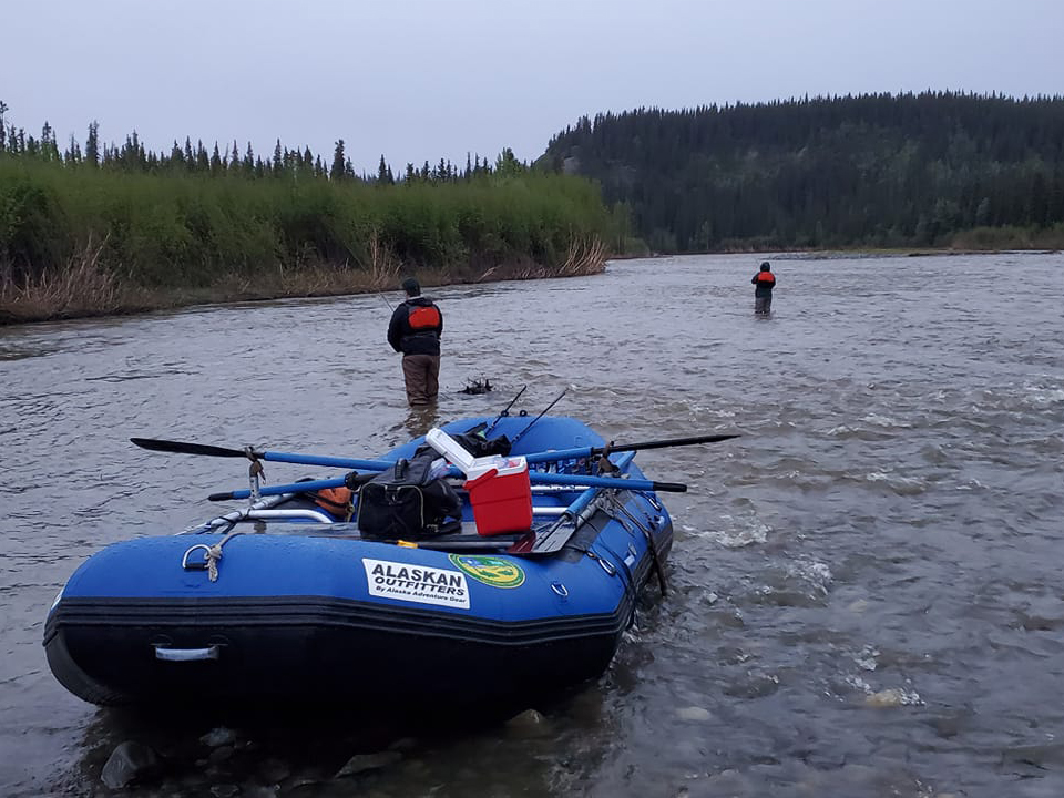 Gulkana river rafting